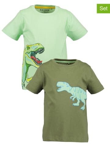 Blue Seven 2er Set: Shirts in Grün