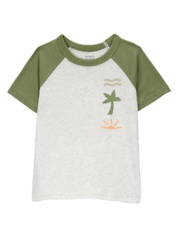 carter's Shirt in Khaki/ Weiß