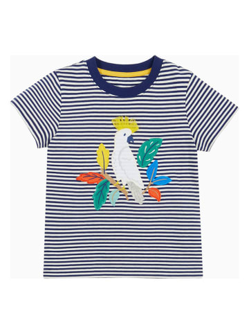 Frugi Shirt in Dunkelblau/ Weiß