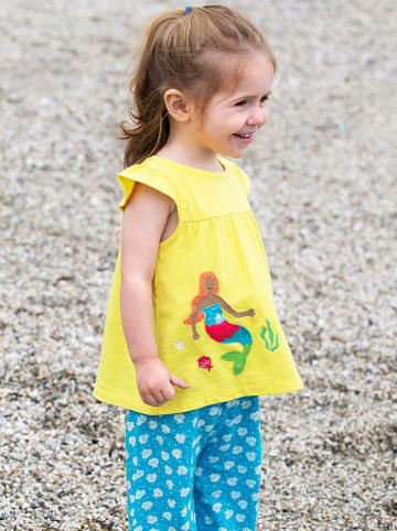 Frugi 2tlg. Outfit in Blau/ Gelb