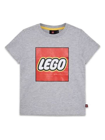LEGO Shirt in Grau/ Rot