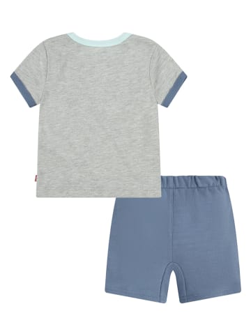 Levi's Kids 2tlg. Outfit in Grau/ Blau