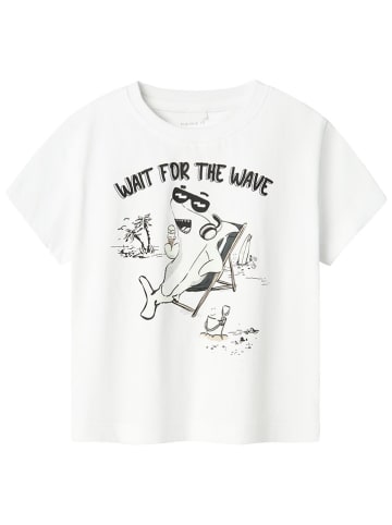 name it Shirt in Weiß