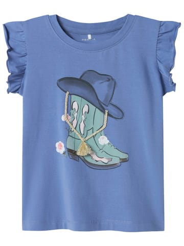 name it Shirt "Hadia" in Blau/ Bunt
