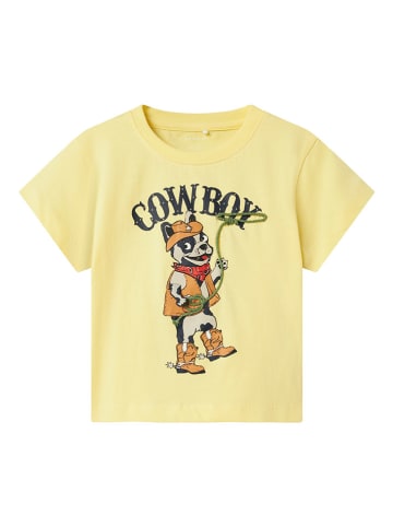 name it Shirt "Huggi" in Gelb/ Bunt