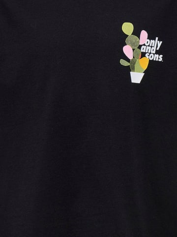 Only&Sons Shirt "Fred" in Schwarz