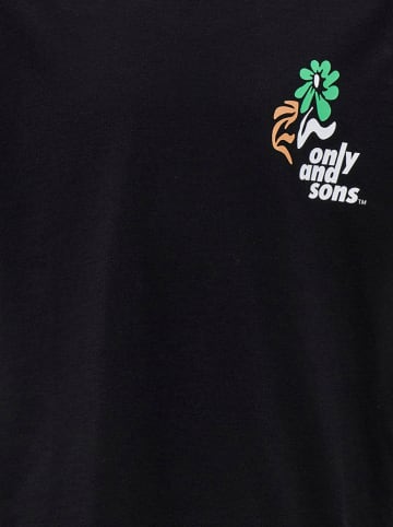 Only&Sons Shirt "Fred" in Schwarz