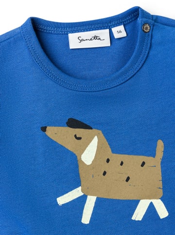 Sanetta Kidswear Shirt in Blau