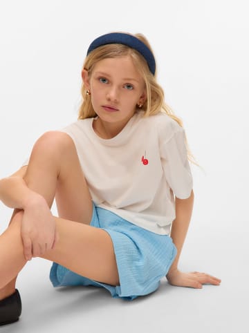 Vero Moda Girl Shirt "Berry Kelly" in Weiß