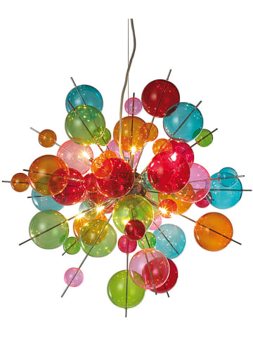 näve Hängeleuchte in Silber/ Bunt - Ø 65 cm