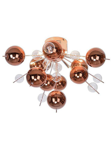 näve Plafonnière koperkleurig - Ø 57 cm