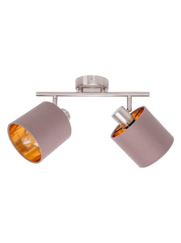 näve Lampa sufitowa "Maron" w kolorze jasnobrązowym - 46 x 12 cm