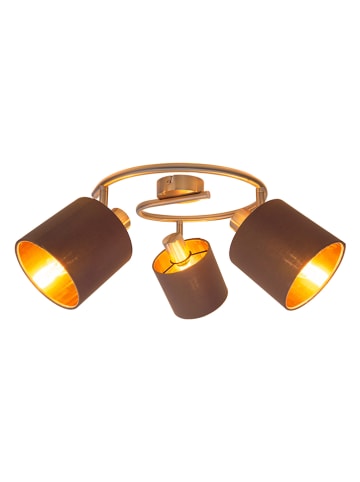 näve Lampa sufitowa "Maron" w kolorze jasnobrązowym - Ø 52 cm