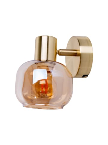 näve Wandlamp "Libby" goudkleurig - (H)16 cm