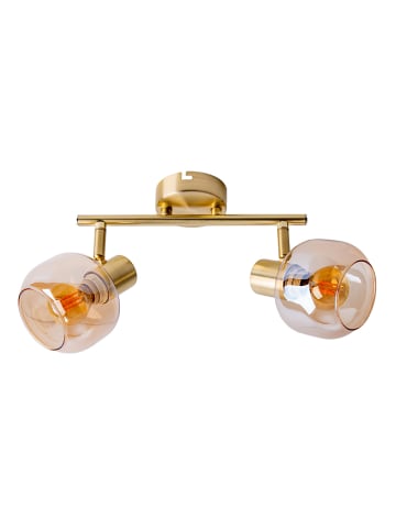 näve Deckenleuchte "Libby" in Gold - (B)40 x (H)20 cm