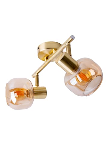 näve Deckenleuchte "Libby" in Gold - (B)40 x (H)20 cm