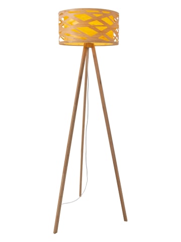 näve Standleuchte "Finja" in Bambus - (H)148 cm