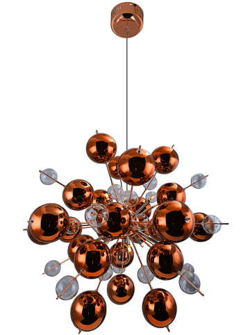 näve Lampa wisząca w kolorze brązowym - Ø 65 cm