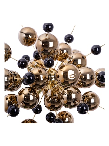 näve Lampa wisząca "Explosion" w kolorze złotym - Ø 65 cm