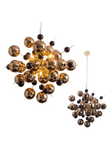 näve Lampa wisząca "Explosion" w kolorze złotym - Ø 65 cm