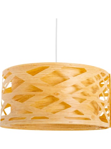 näve Lampa wisząca "Finja" w kolorze beżowym - Ø 40 cm