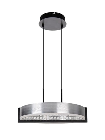 näve Lampa wisząca LED "Yvaris" w kolorze srebrnym - Ø 53,2 cm