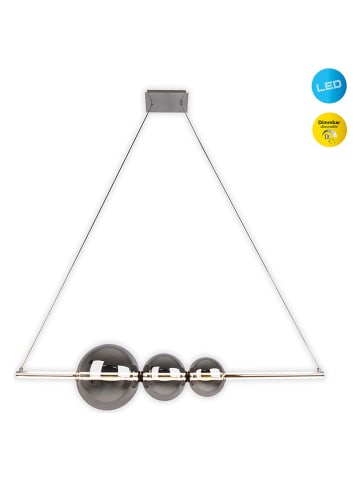 näve LED-Deckenleuchte "Nova" in Grau - EEK E (A bis G)