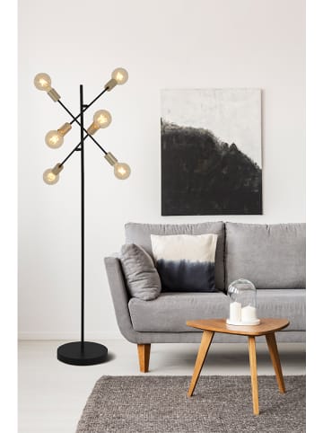näve Lampa stojąca "Modo" w kolorze złoto-czarnym - wys. 150 cm