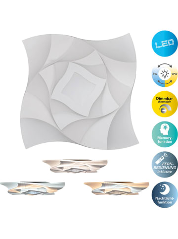 näve LED-Deckenleuchte "Liora" in Weiß - EEK E (A bis G)