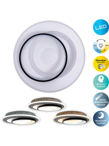 näve Ledplafonnière "Malea" wit - energieklasse E (A tot G)