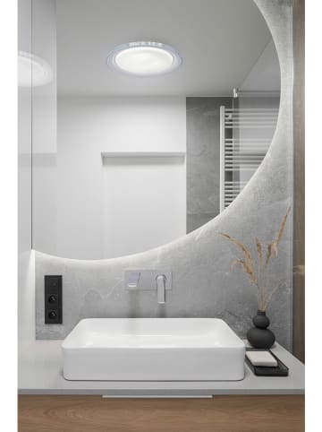 näve LED-Deckenleuchte "Claire" in Weiß - EEK E (A bis G)