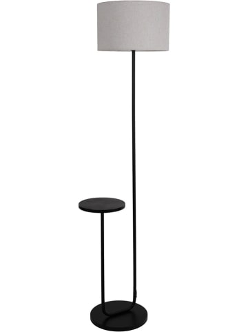 näve Standleuchte "Tordis" in Creme/ Schwarz - (B)50 x (H)157 cm