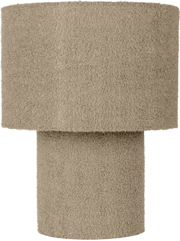 näve Tafellamp "Fluffy" beige - (H)31 x Ø 23 cm