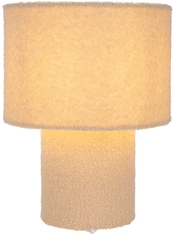 näve Lampa stołowa "Fluffy" w kolorze beżowym - wys. 31 x Ø 23 cm