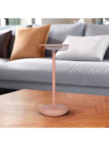 näve Lampa stołowa LED "Pasi" w kolorze jasnoróżowym - KEE G (A do G)