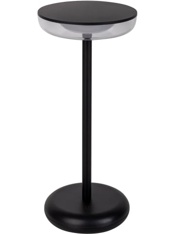 näve Lampa stołowa LED "Pasi" w kolorze czarnym - wys. 26 x Ø 11 cm