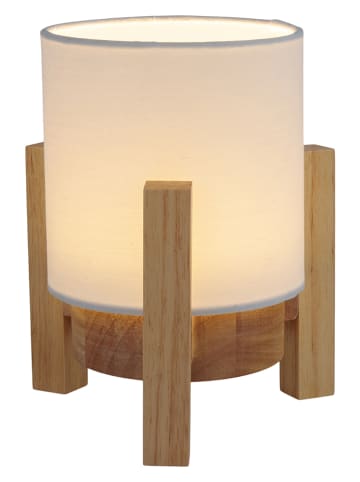 näve Accutafellamp "Madita" wit - (H)19 x Ø 16 cm