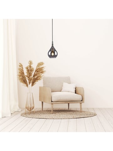 näve Pendelleuchte "Gota" in Grau - (H)150 x Ø 20 cm
