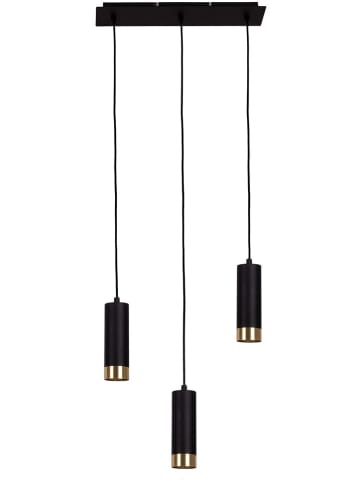 näve Lampa wisząca "Fridu" w kolorze czarnym