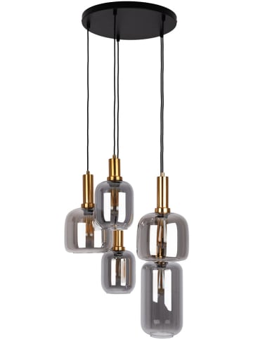 näve Lampa wisząca "Fumo" w kolorze czarnym