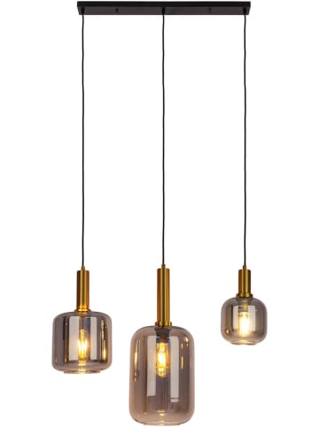 näve Hanglamp "Fumo" grijs - (B)82,5 x (H)150 cm