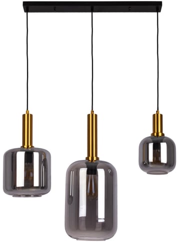 näve Hängeleuchte "Fumo" in Grau - (B)82,5 x (H)150 cm