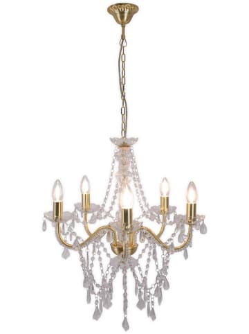 näve Kronleuchter "Ceclia" in Gold - (H)85 x Ø 52 cm