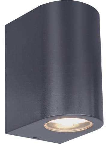 näve Buitenwandlamp "Alecto" zwart - (B)6,8 x (H)10 cm