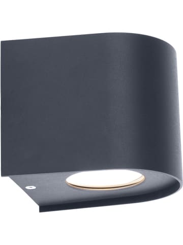 näve Zewnętrzna lampa ścienna LED "Alecto" w kolorze czarnym - KEE F (A do G)