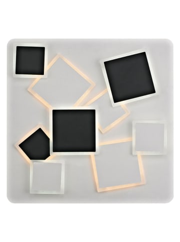 näve Lampa sufitowa LED "Vincent" w kolorze biało-czarnym - KEE E (A do G)