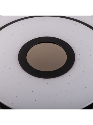 näve LED-Deckenleuchte "Genua" in Schwarz - EEK F (A bis G)