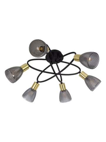 näve Ledplafonnière "Lindita" grijs - Ø 59 cm