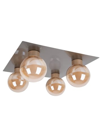 näve Deckenleuchte "Donika" in Beige - (L)40 x (B)40 cm