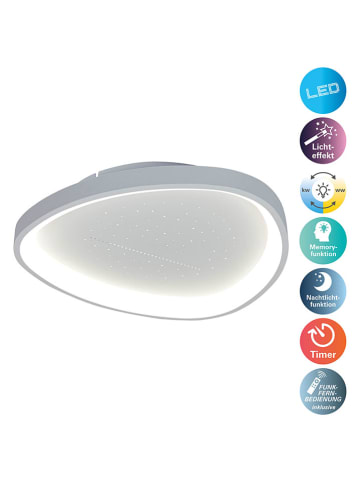 näve LED-Deckenleuchte "Argesa" in Weiß - EEK F (A bis G)